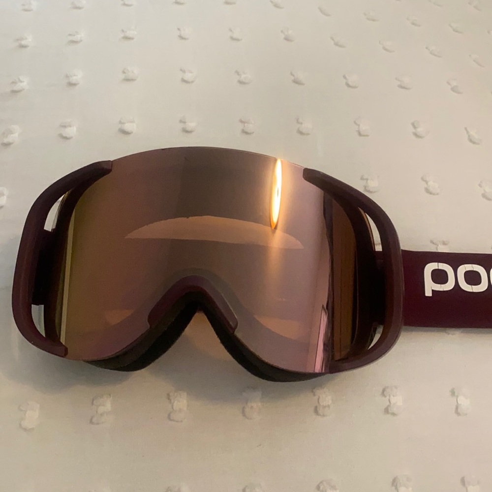 Poc Ski Goggles Maroon